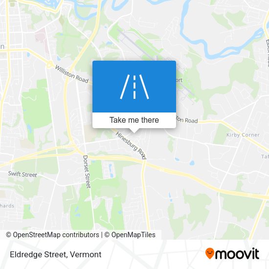 Eldredge Street map