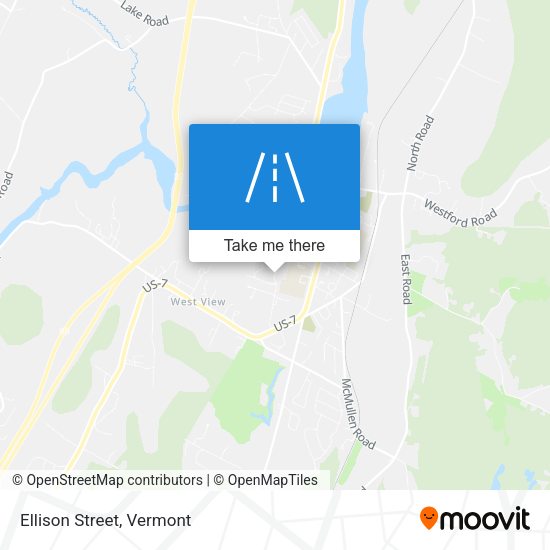 Mapa de Ellison Street