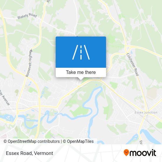 Mapa de Essex Road