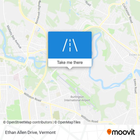Mapa de Ethan Allen Drive