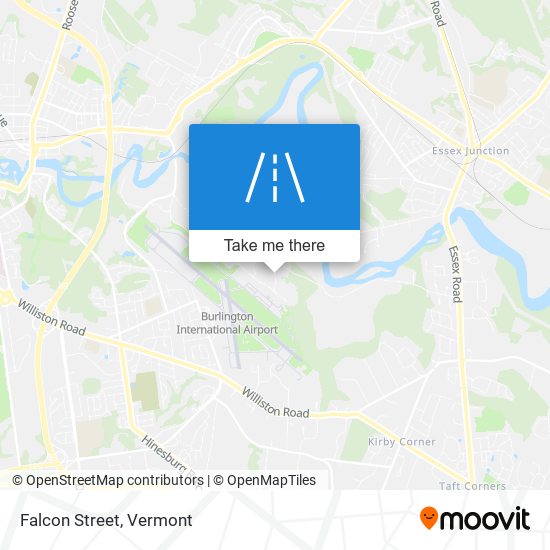 Mapa de Falcon Street