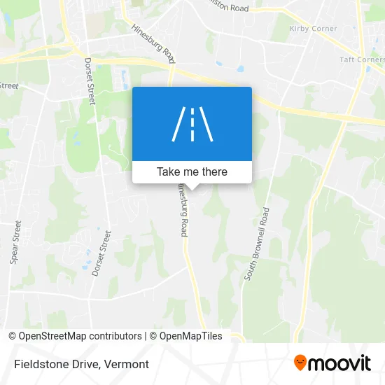 Fieldstone Drive map