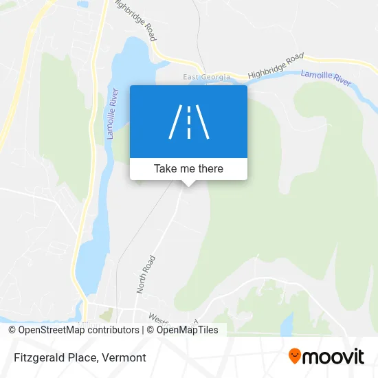 Fitzgerald Place map