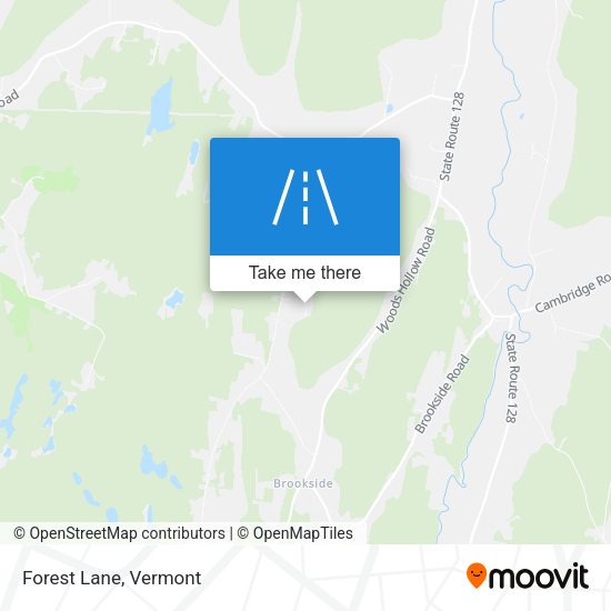 Mapa de Forest Lane