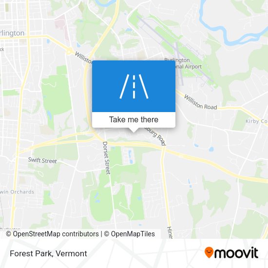Mapa de Forest Park