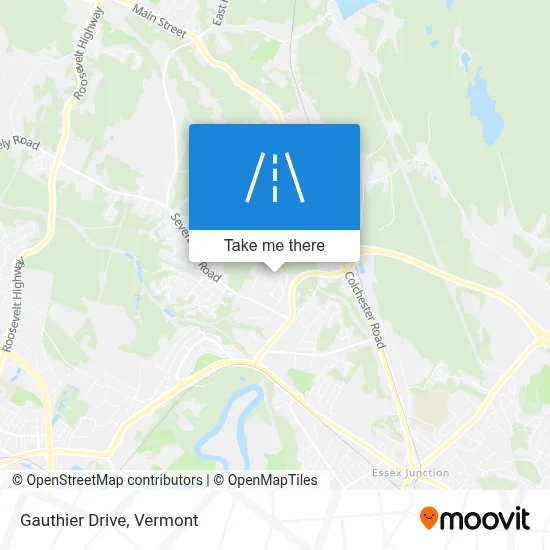 Gauthier Drive map