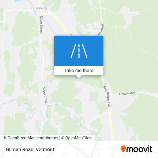 Mapa de Gilman Road