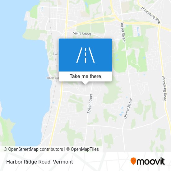 Harbor Ridge Road map