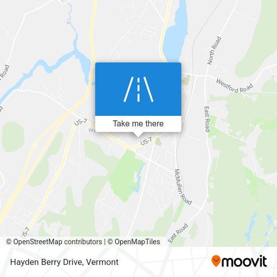 Mapa de Hayden Berry Drive
