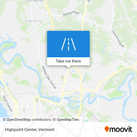 Highpoint Center map