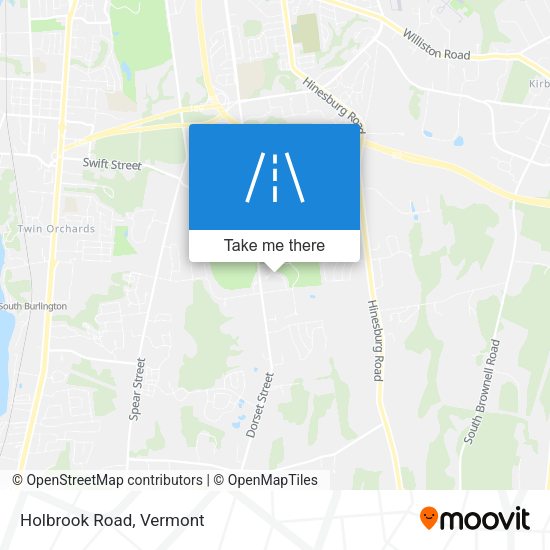 Mapa de Holbrook Road