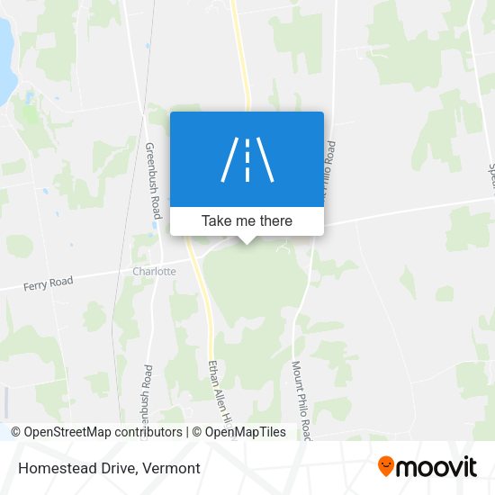 Mapa de Homestead Drive