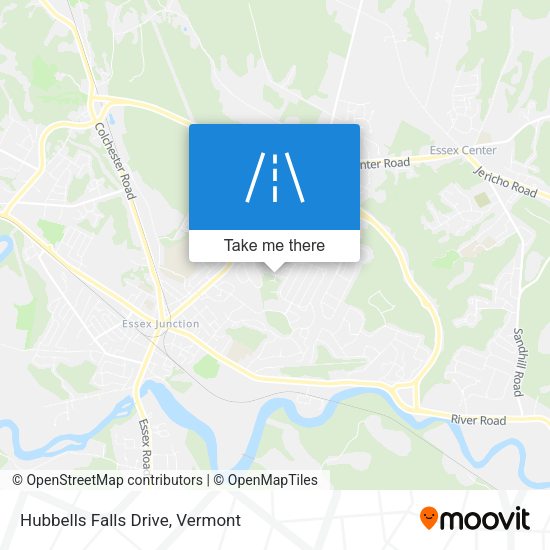 Mapa de Hubbells Falls Drive