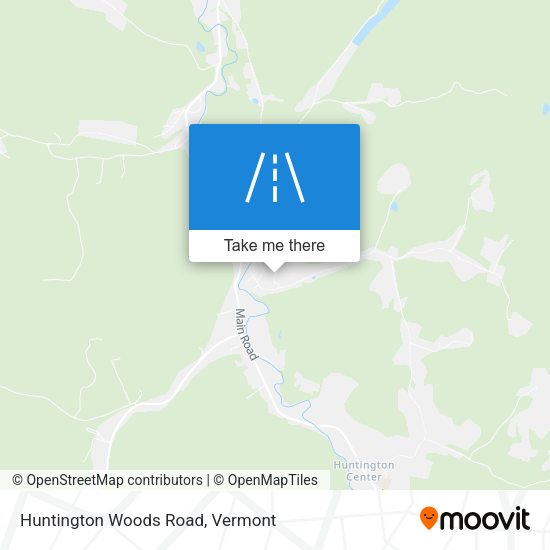 Huntington Woods Road map