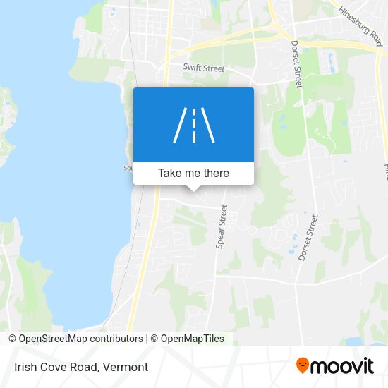 Mapa de Irish Cove Road