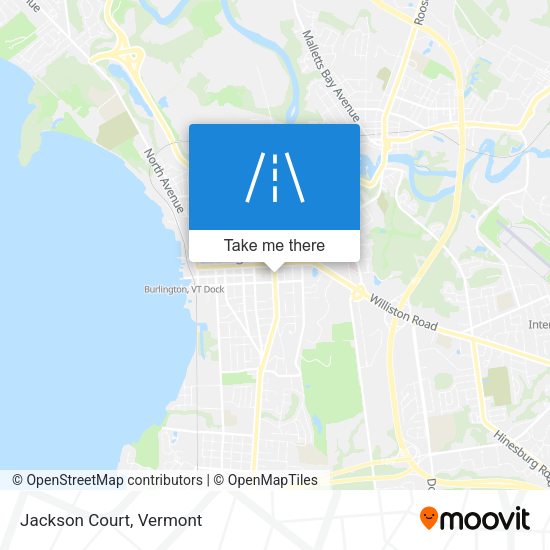 Mapa de Jackson Court