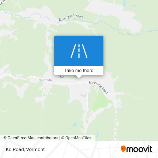 Mapa de Kd Road