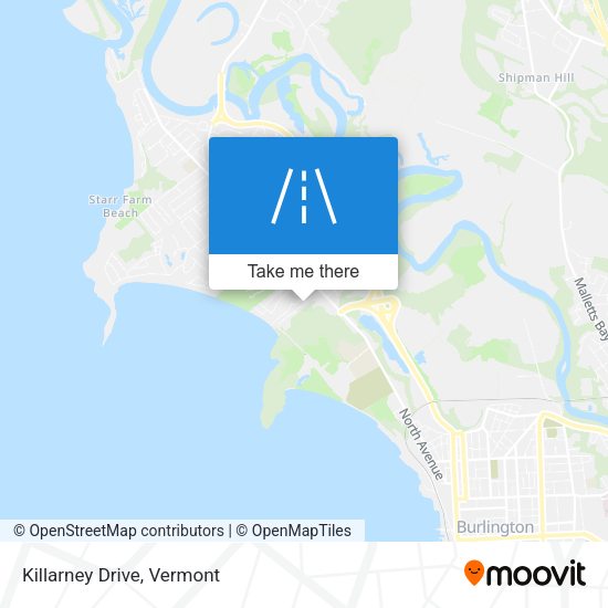Mapa de Killarney Drive