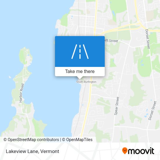 Lakeview Lane map