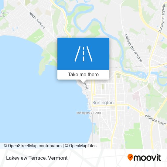 Mapa de Lakeview Terrace
