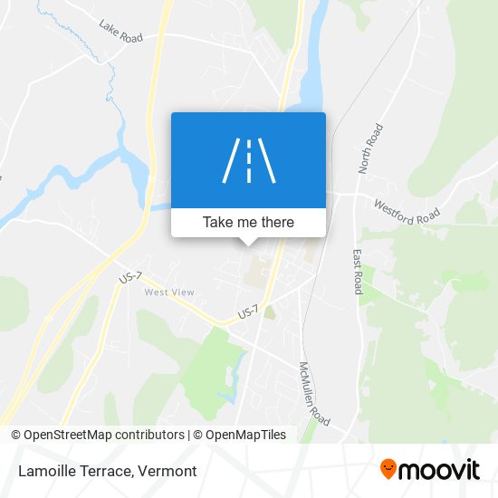 Lamoille Terrace map