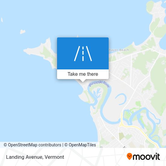 Mapa de Landing Avenue