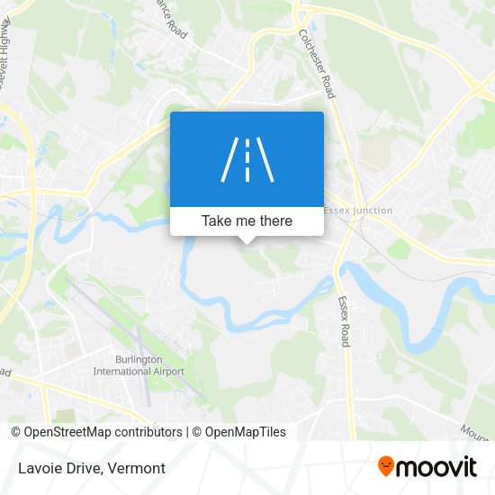 Lavoie Drive map