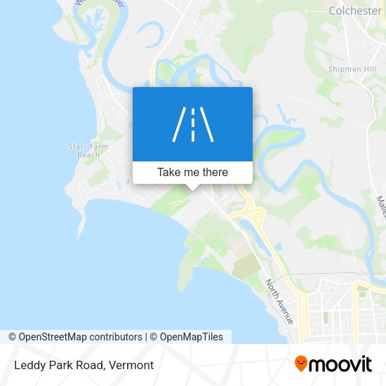 Mapa de Leddy Park Road