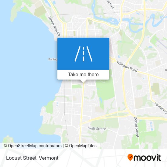Mapa de Locust Street