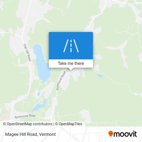 Mapa de Magee Hill Road