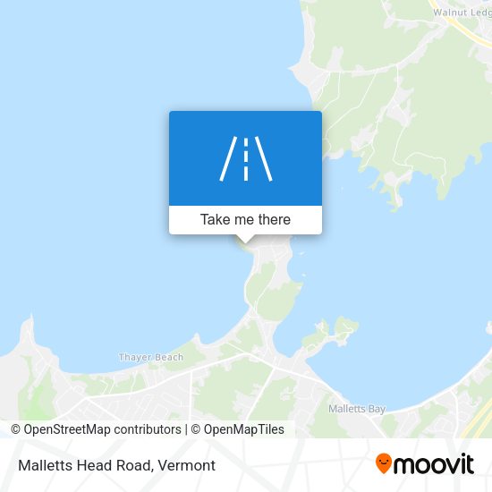 Mapa de Malletts Head Road