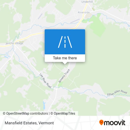 Mapa de Mansfield Estates