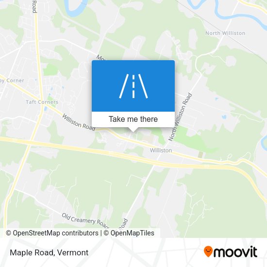 Mapa de Maple Road