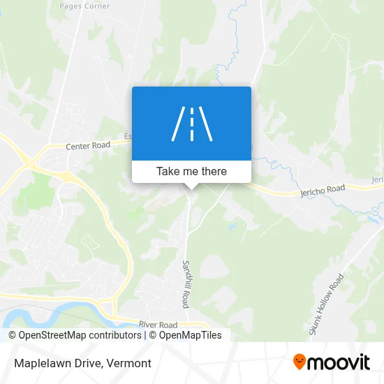 Maplelawn Drive map