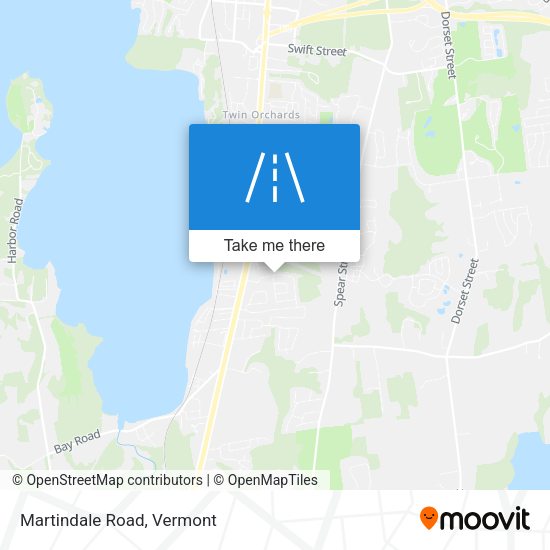 Mapa de Martindale Road