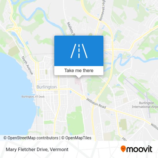 Mapa de Mary Fletcher Drive