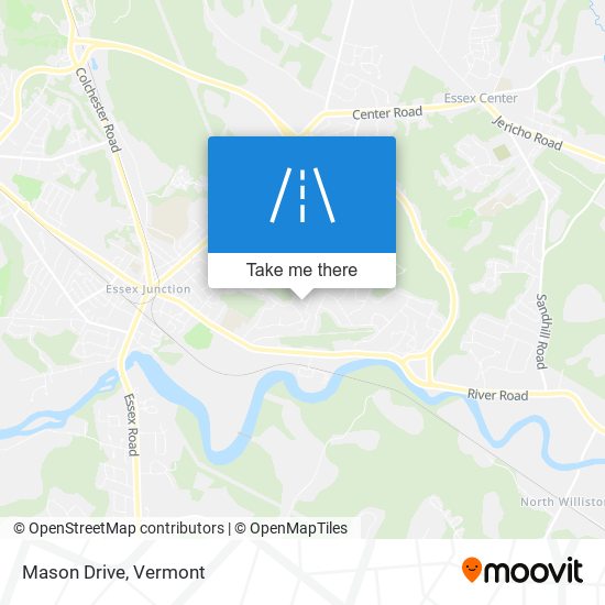 Mason Drive map