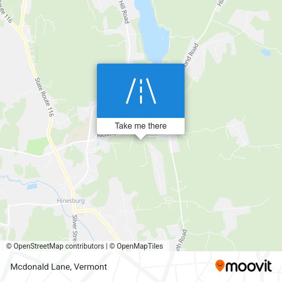 Mapa de Mcdonald Lane