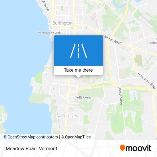 Mapa de Meadow Road