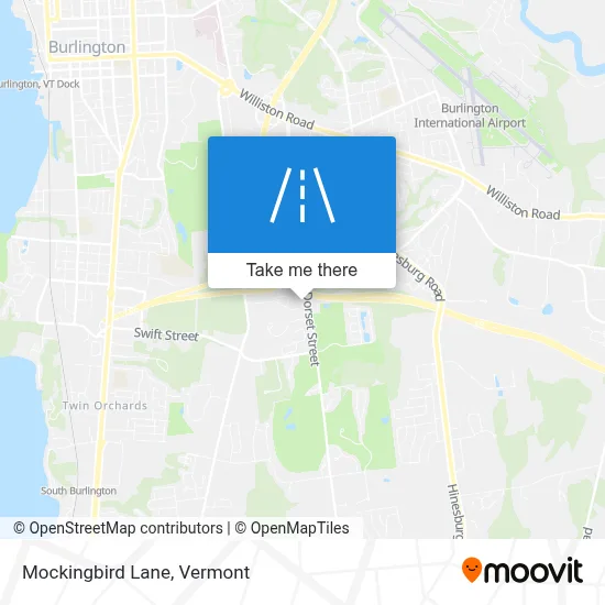 Mockingbird Lane map