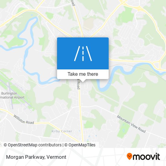 Mapa de Morgan Parkway