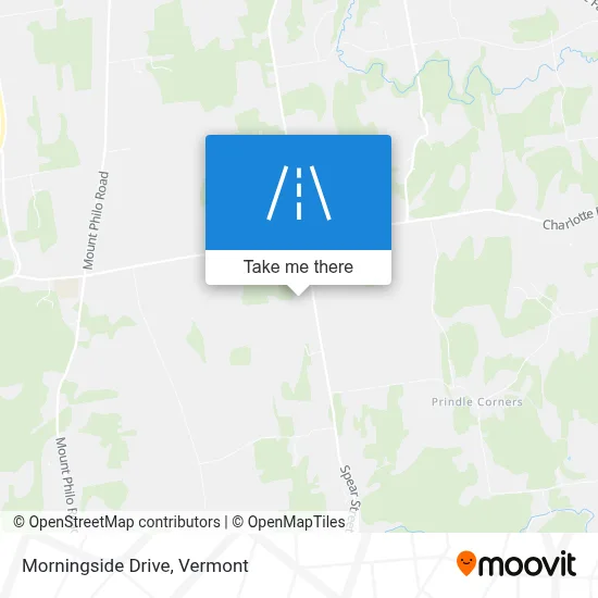 Morningside Drive map