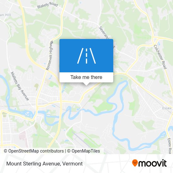 Mapa de Mount Sterling Avenue