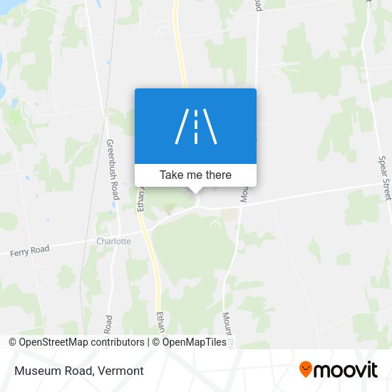 Mapa de Museum Road