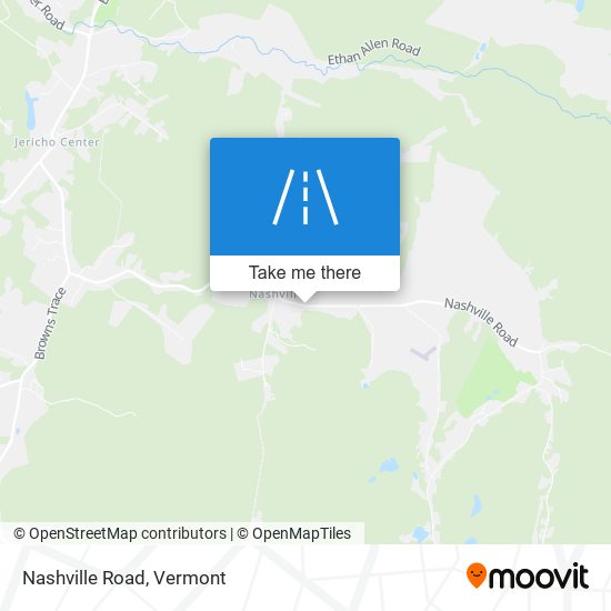 Mapa de Nashville Road