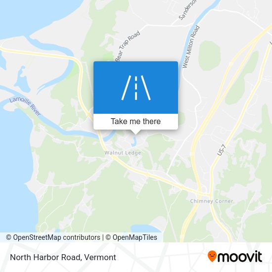 Mapa de North Harbor Road