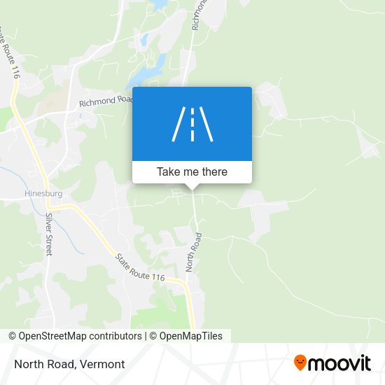 Mapa de North Road