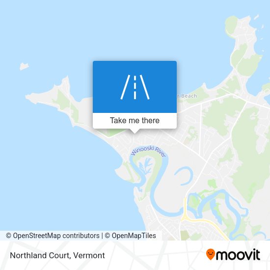Mapa de Northland Court
