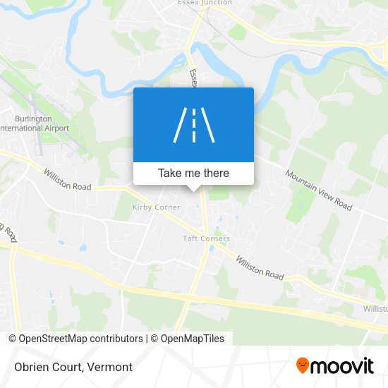 Mapa de Obrien Court
