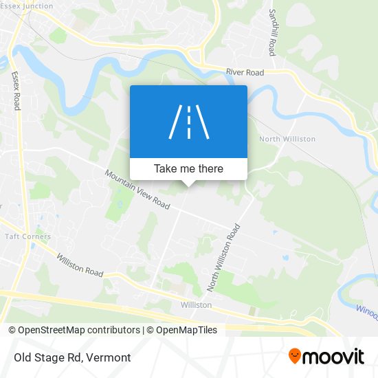 Mapa de Old Stage Rd